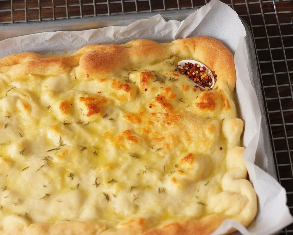 Homemade low-carb Cottage Cheese Flatbread made with just two ingredients.