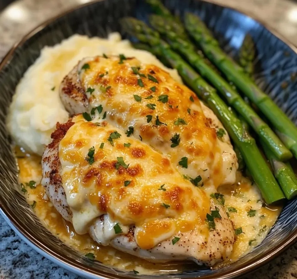 Cheesy Ranch Chicken cooked to perfection with creamy ranch dressing and melted cheese