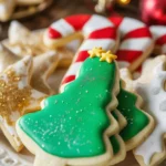 Delicious Christmas Sugar Cookies with easy icing perfect for holiday celebrations