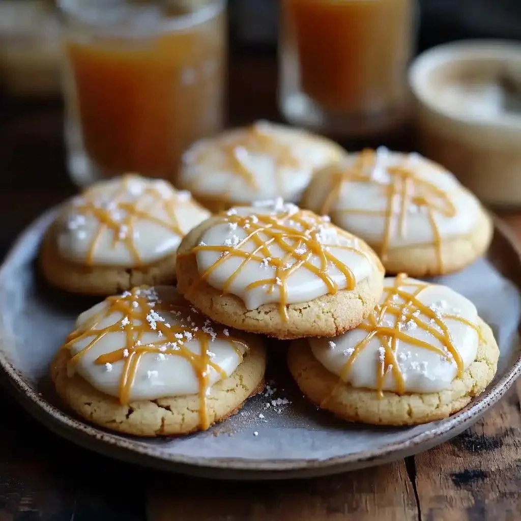 Enchanting Butterbeer Cookies with Butterscotch Frosting for Potter fans