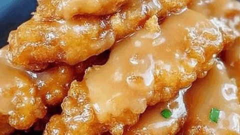 Crispy hot honey chicken tenders served with a spicy dipping sauce