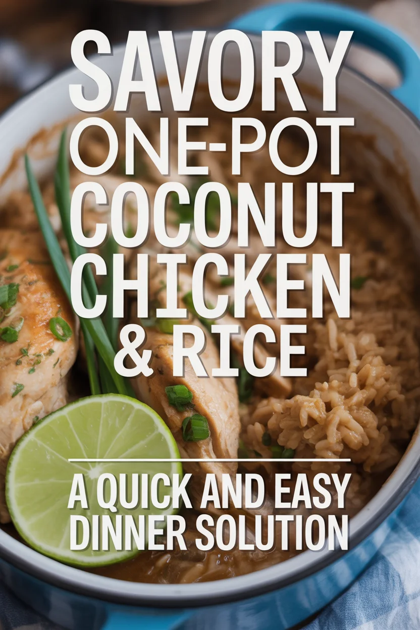 One-Pot Coconut Chicken & Rice