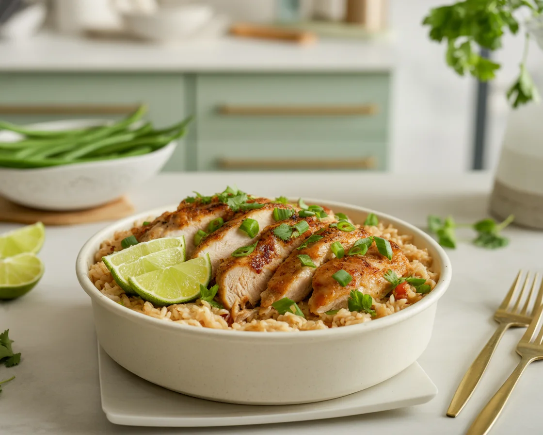 One-Pot Coconut Chicken & Rice