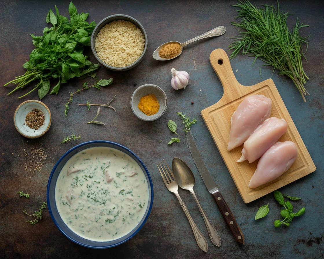 Creamy Smothered Chicken And Rice