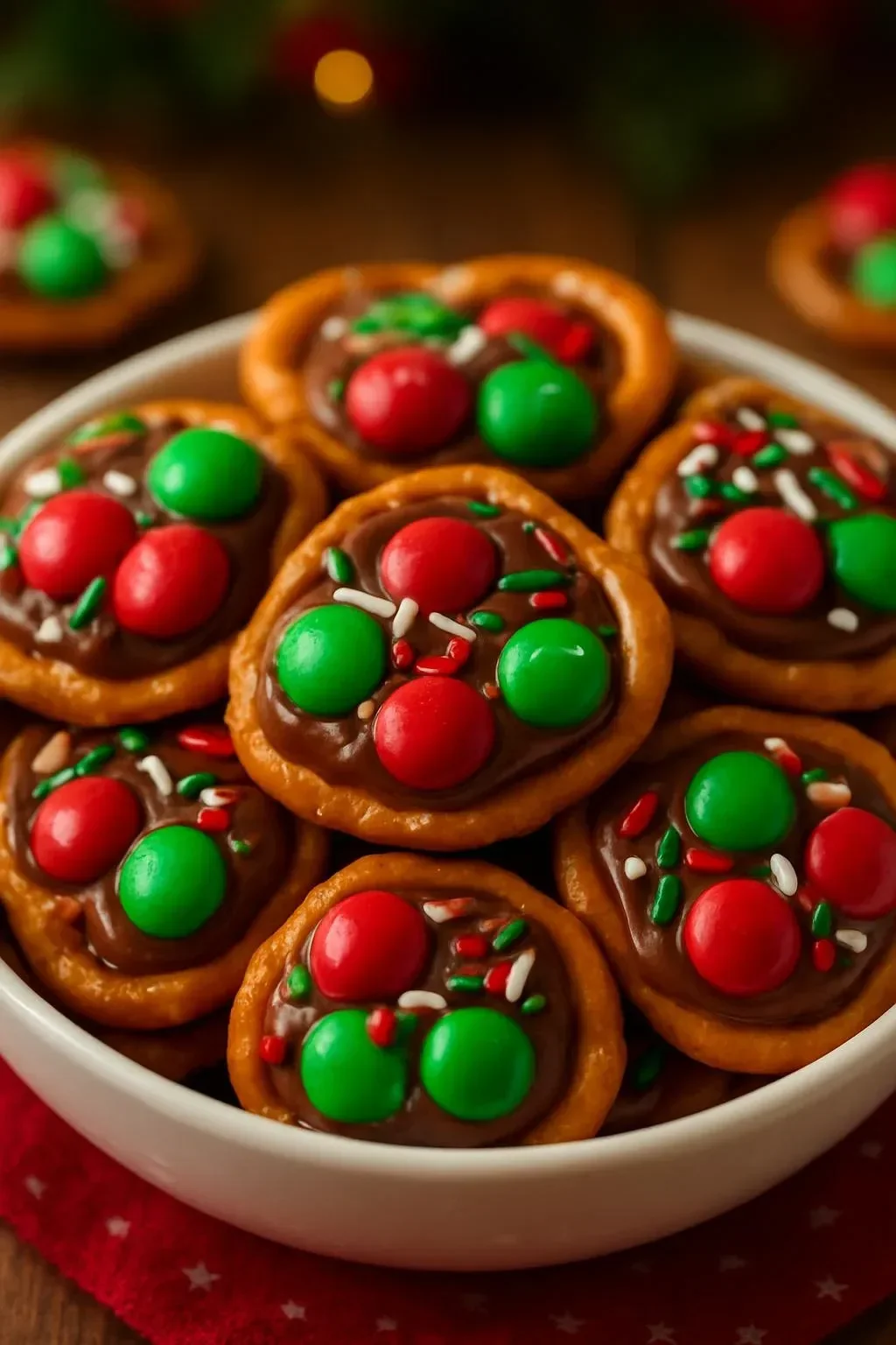 Delicious 4-ingredient pretzel treats perfect for Christmas celebrations