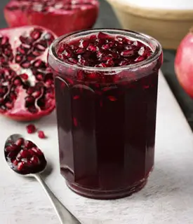 Homemade Pomegranate Jelly Bliss