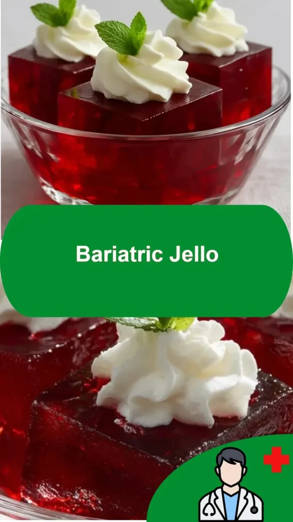 Bariatric jello in vibrant colors for a healthy dessert option after surgery.