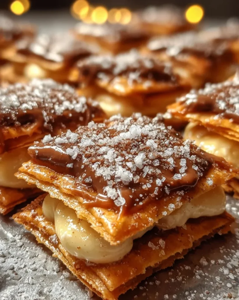 Churro Toffee Saltine Bites - a sweet and crunchy dessert treat