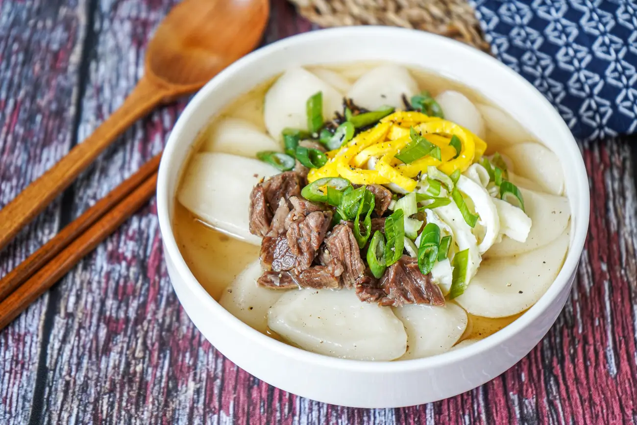 Korean Rice Cake Soup