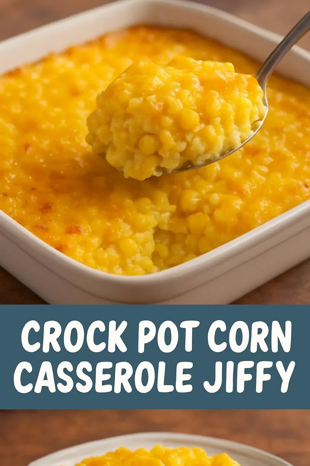 Delicious corn casserole made with Jiffy mix, perfect side dish for any meal