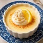 Bowl of creamy rice porridge topped with fresh fruits