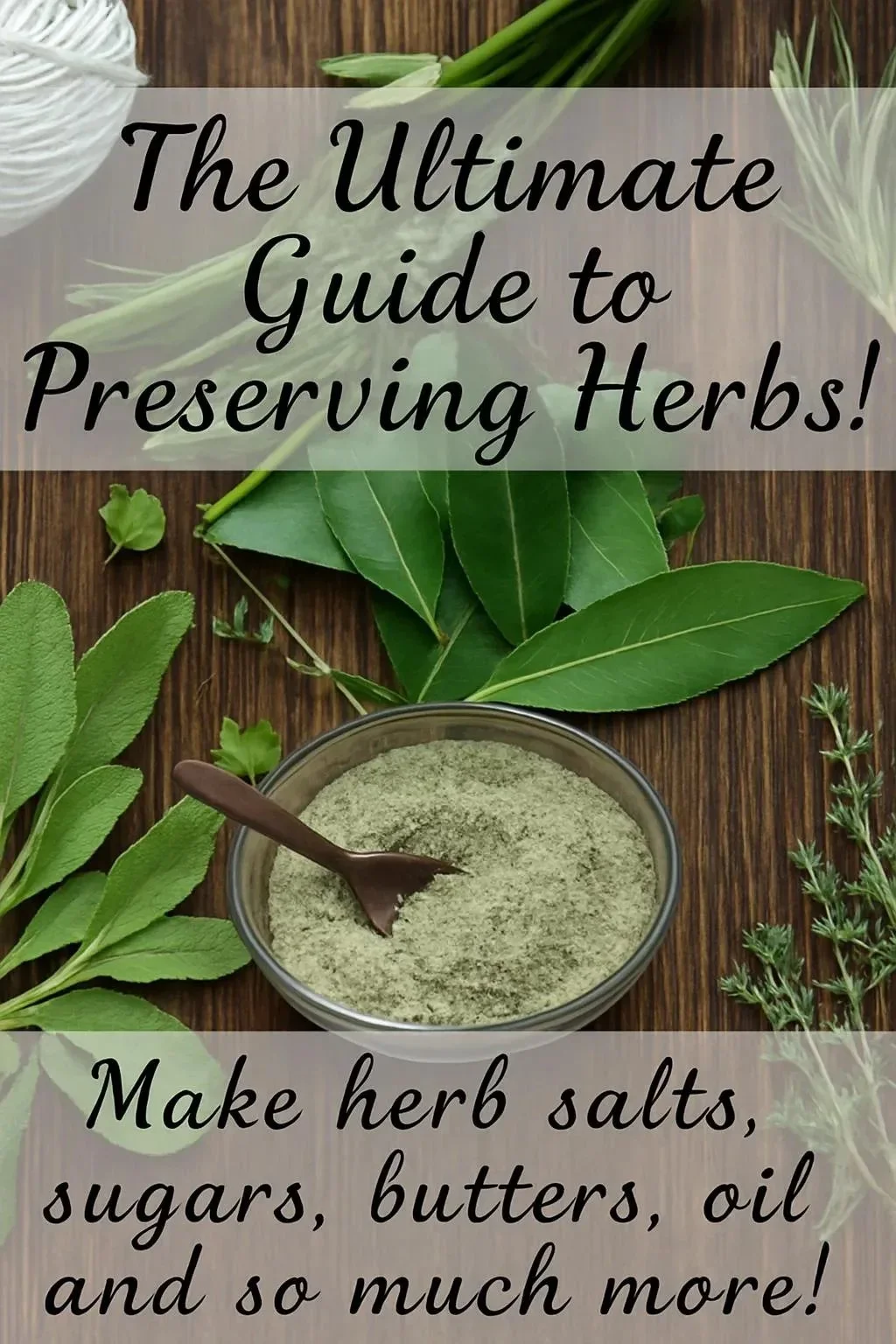 Herb preservation methods for maintaining freshness and flavor