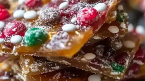 Irresistible Christmas cracker candy for a crunchy holiday treat