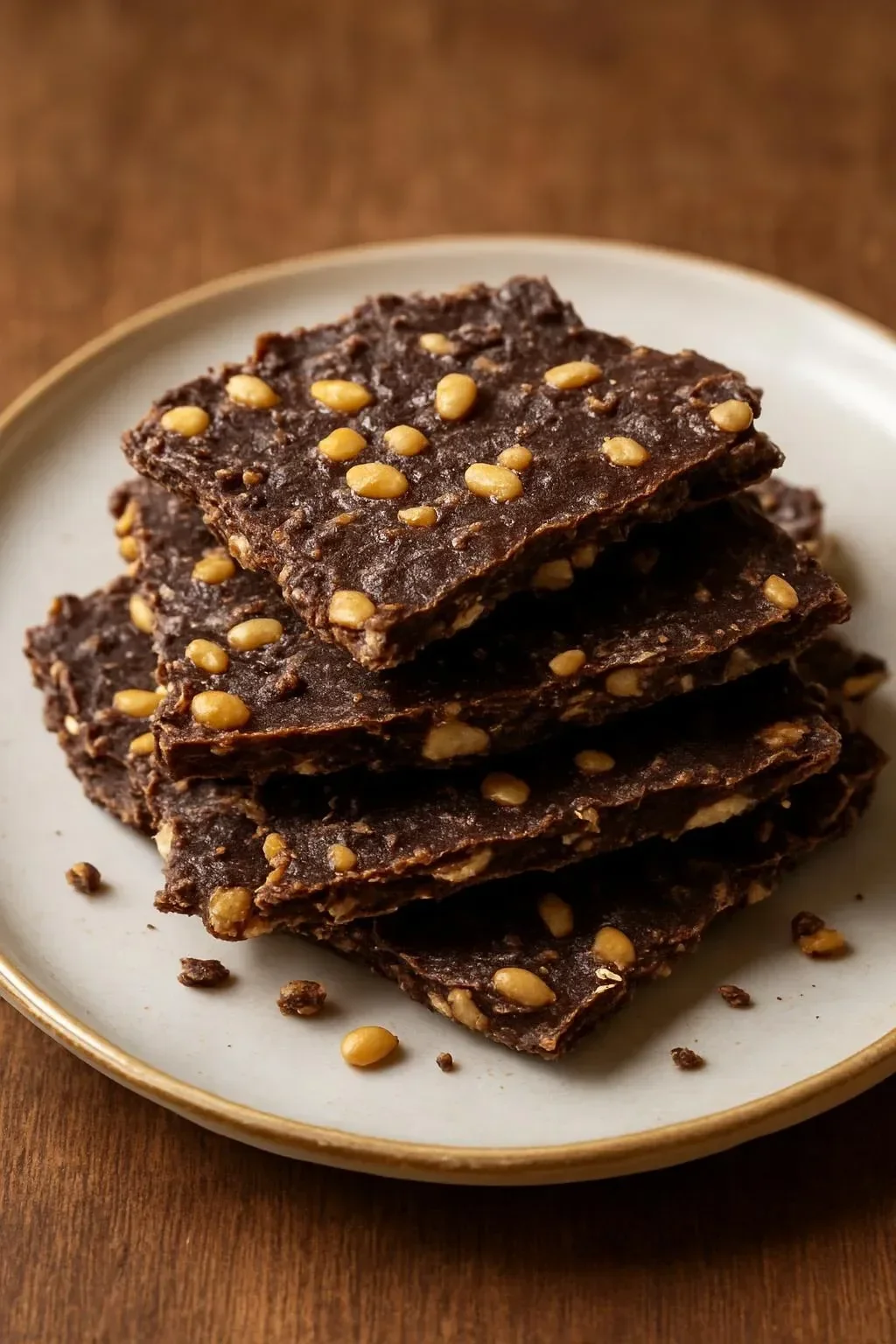 Irresistible matzo crack dessert with chocolate and nuts