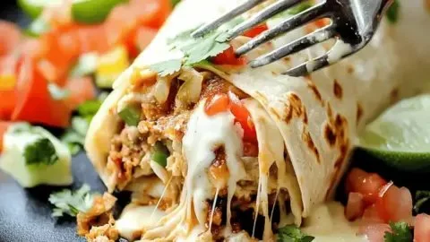 Delicious smothered burritos served with rich sauce for a cozy meal.