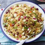 Quinoa Pasta Pomegranate Salad