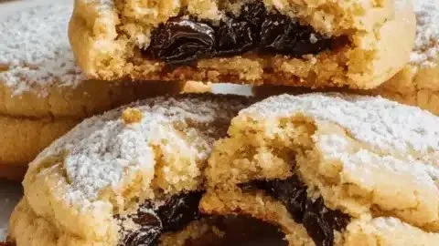 Soft and buttery date filled cookies that melt in your mouth
