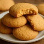 Delicious soft honey cookies with a golden-brown finish.